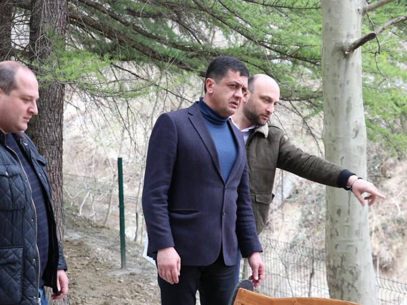 რეგიონში ინფრასტრუქტურული პროექტების განხორციელდება გრძელდება